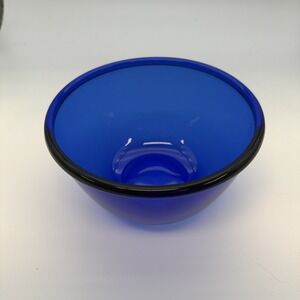 Arcoroc France Cobalt Blue Mixing Bowl 7"EXCELLENT!!!